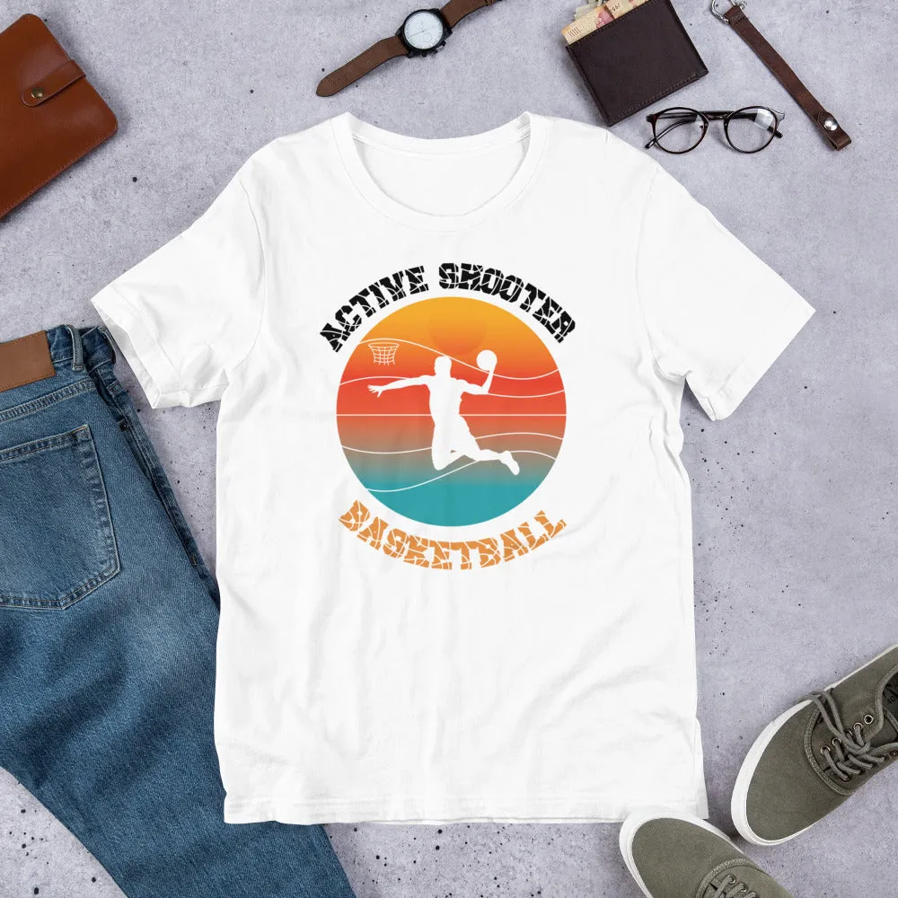 Active Shooter Basketball t shirt
