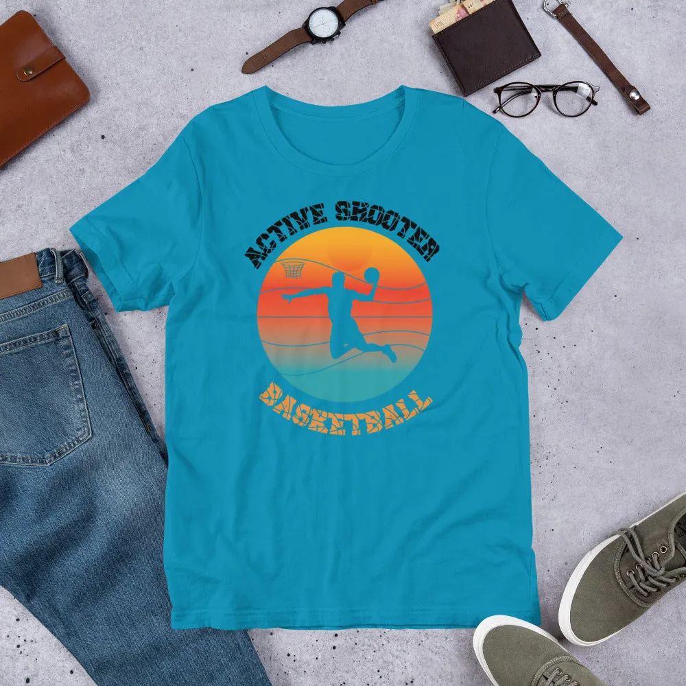 Active Shooter Basketball t shirt