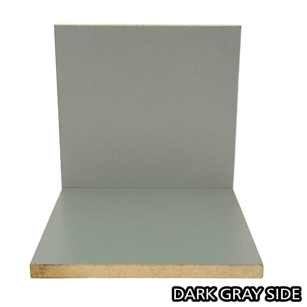 Custom Cut Melamine with MDF Core (Black, White, or Gray)
