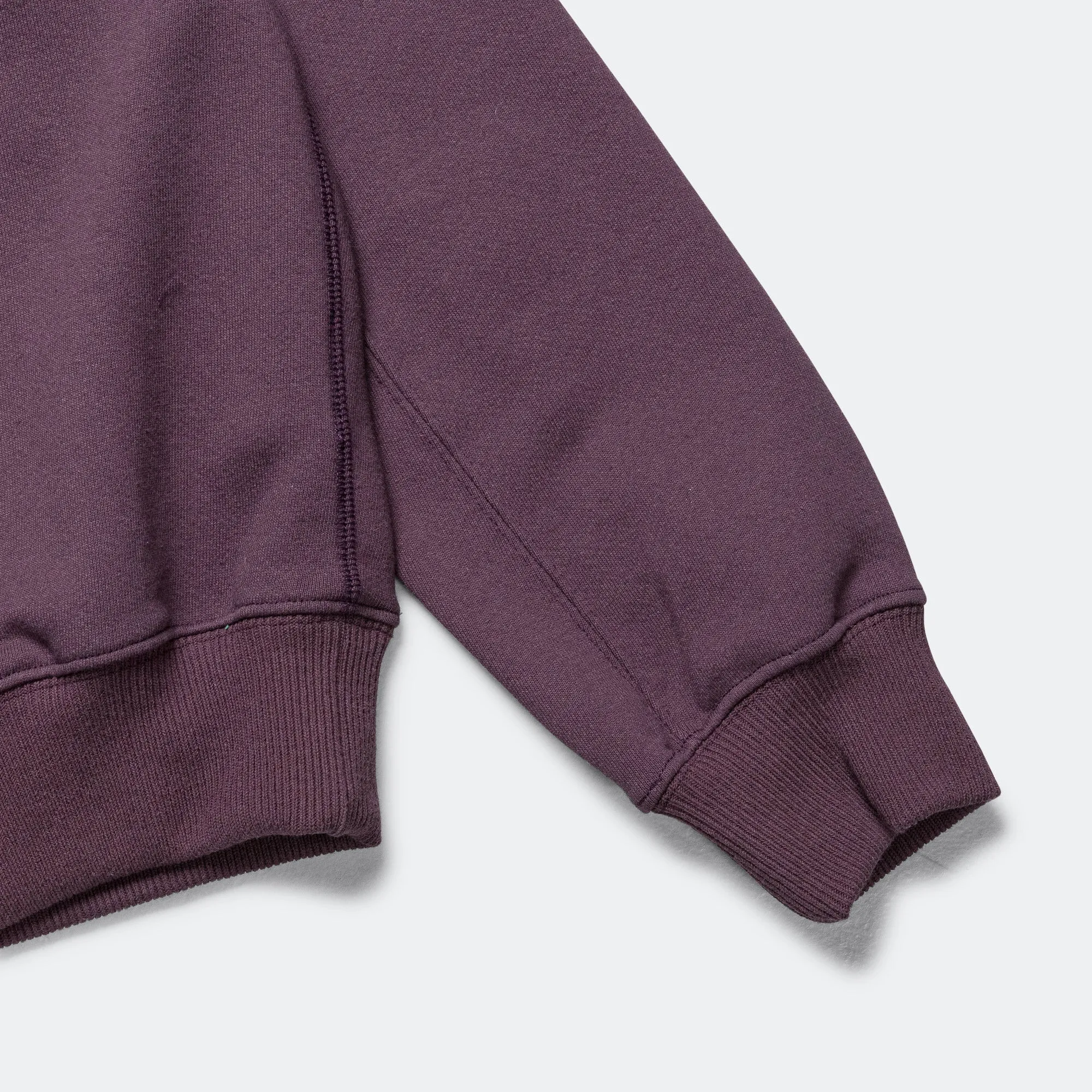 Made in USA Core Crewneck Sweatshirt - Plum Brown