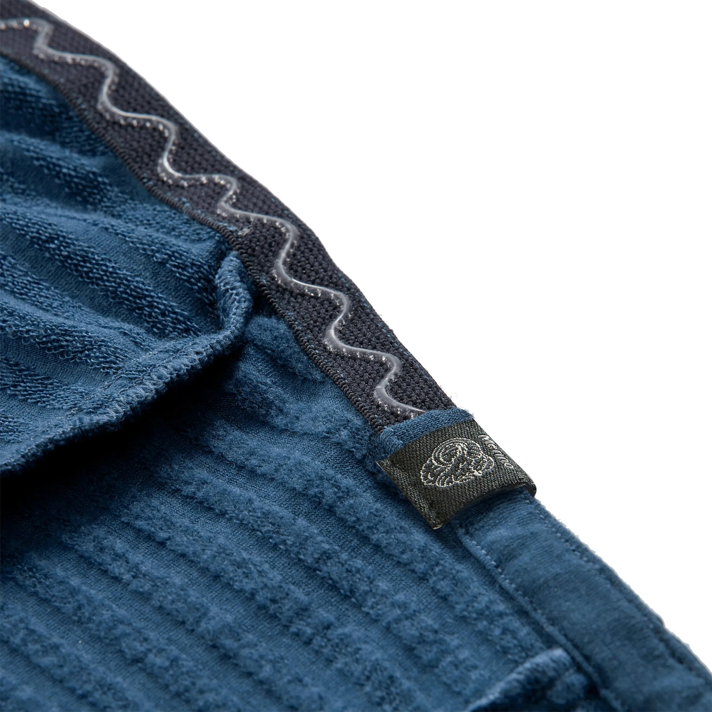 Merino wool hoodie for men, blue ALPINISM Simond