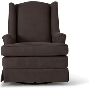 Natasha Swivel Rocker - Pewter