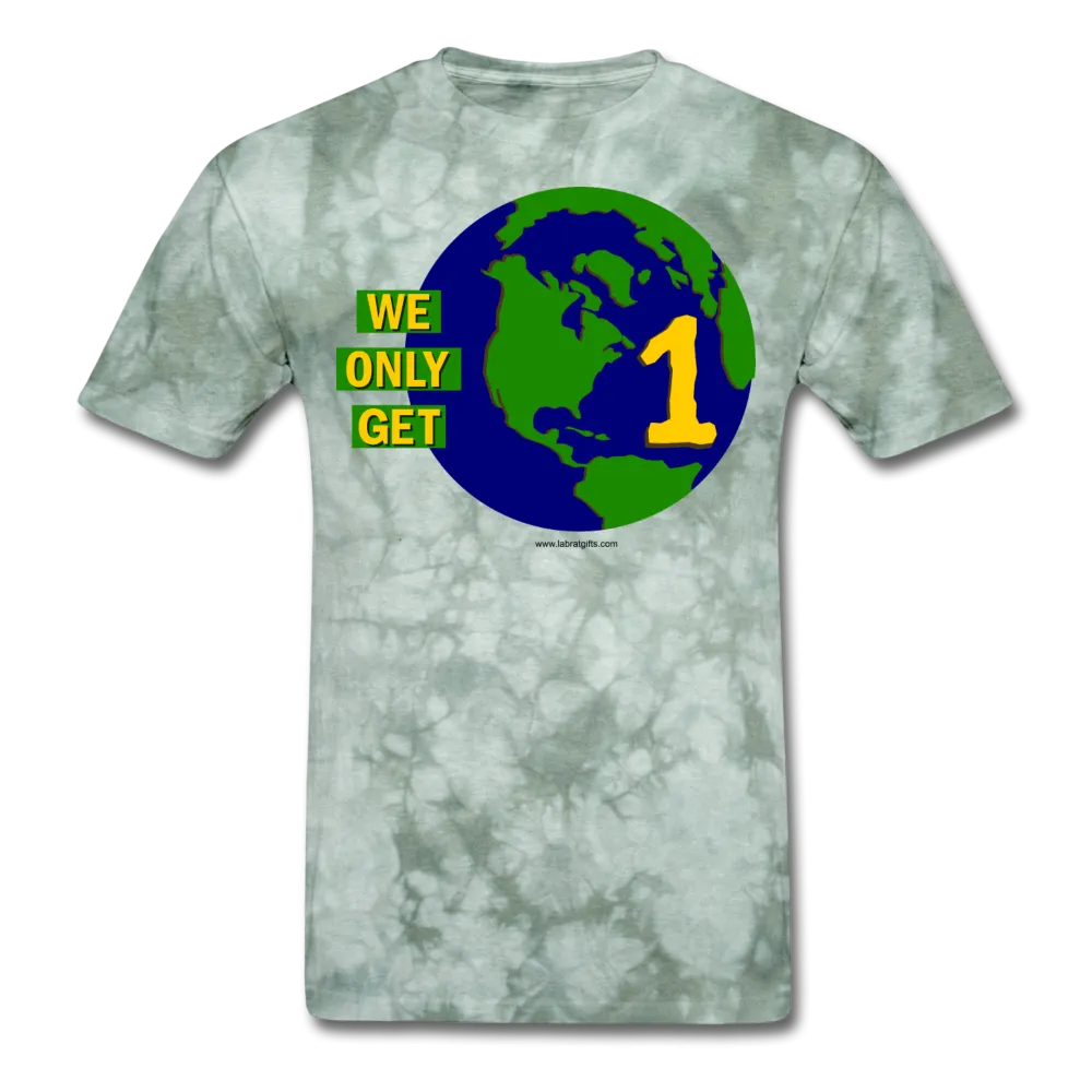 "We Only Get 1 Earth" - Men's T-Shirt