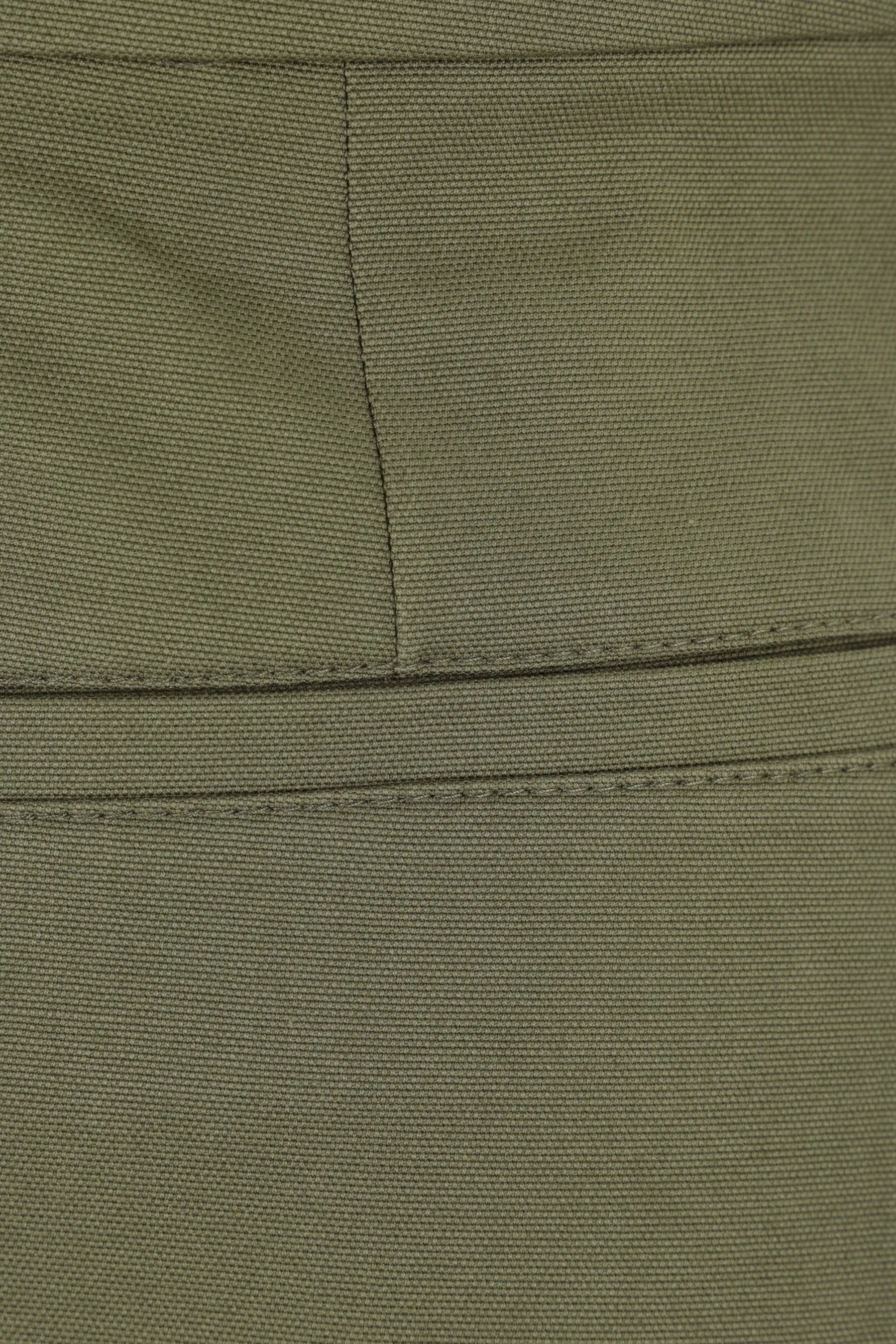 Striped Logo-Print Cotton Trousers